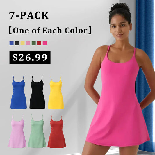 Last day promotion🔥Plush Backless Active Dress-Easy Peezy Edition