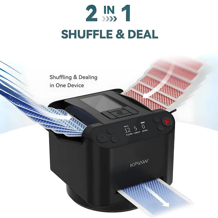 2-in-1 Automatic Card Shuffler