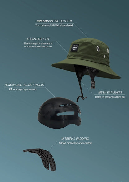 Reef Ranger 1.0 Surf Hat + Protection