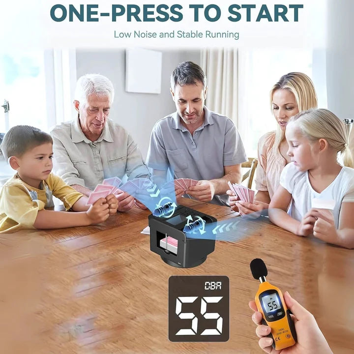 2-in-1 Automatic Card Shuffler