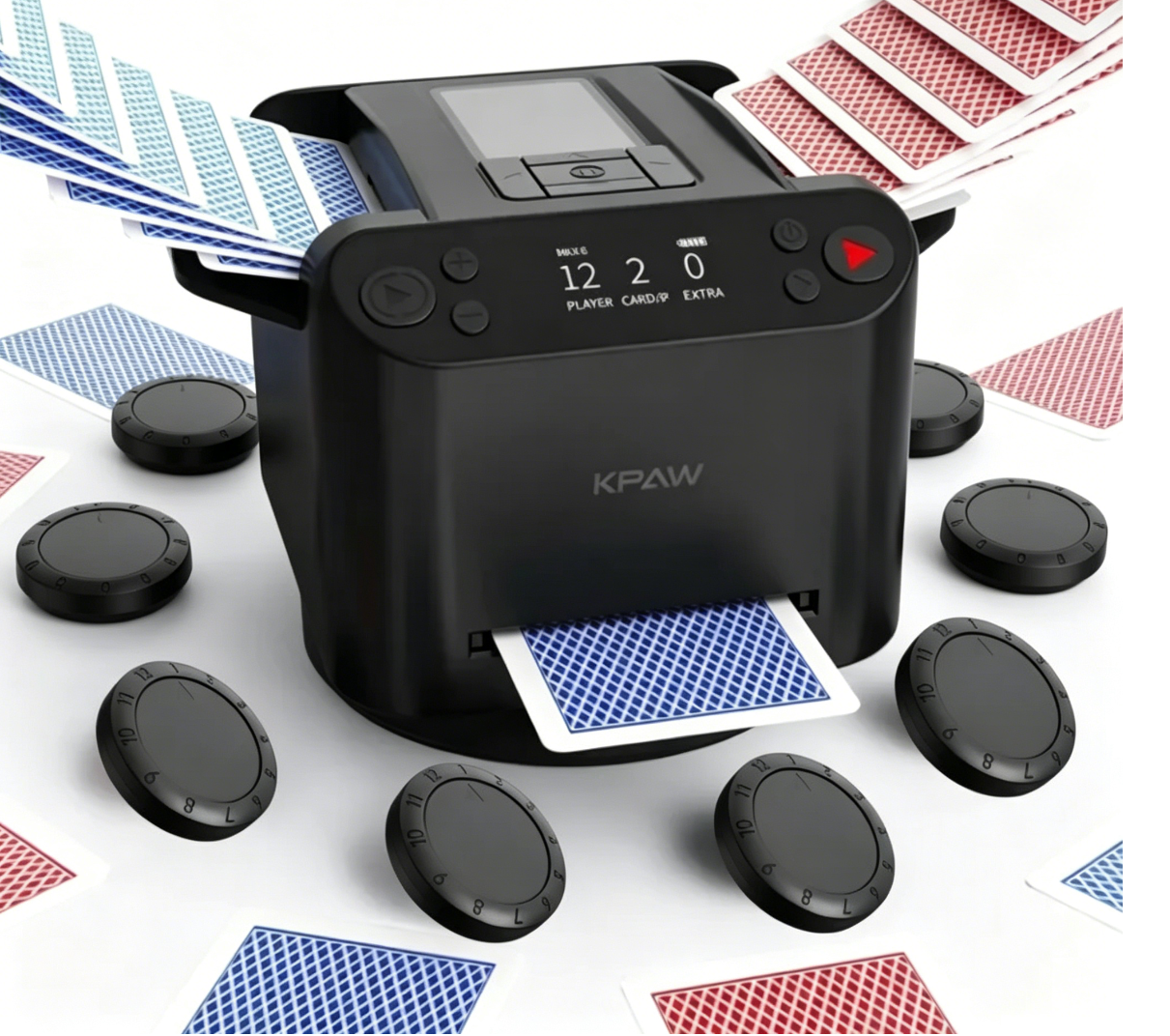 2-in-1 Automatic Card Shuffler
