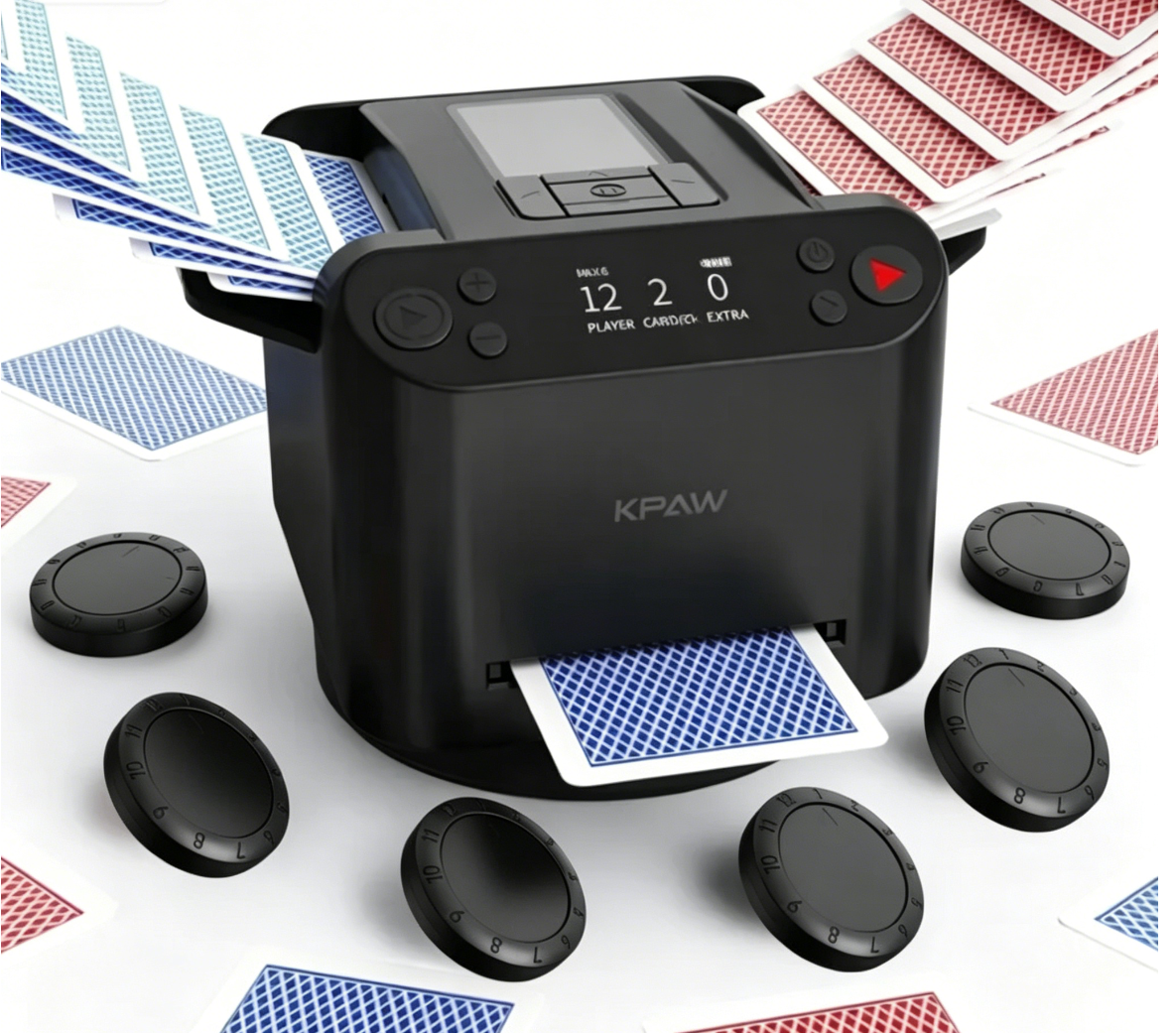 2-in-1 Automatic Card Shuffler