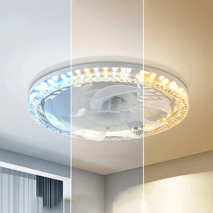 2-in-1 Silent Adjustable Fan Light with Remote Control